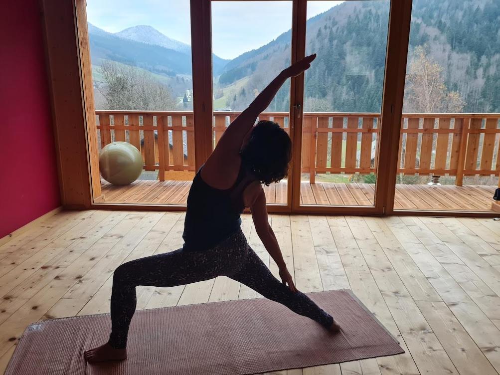 Le Chalet Du Blanc Spa Yoga Aillon-le-Jeune Buitenkant foto